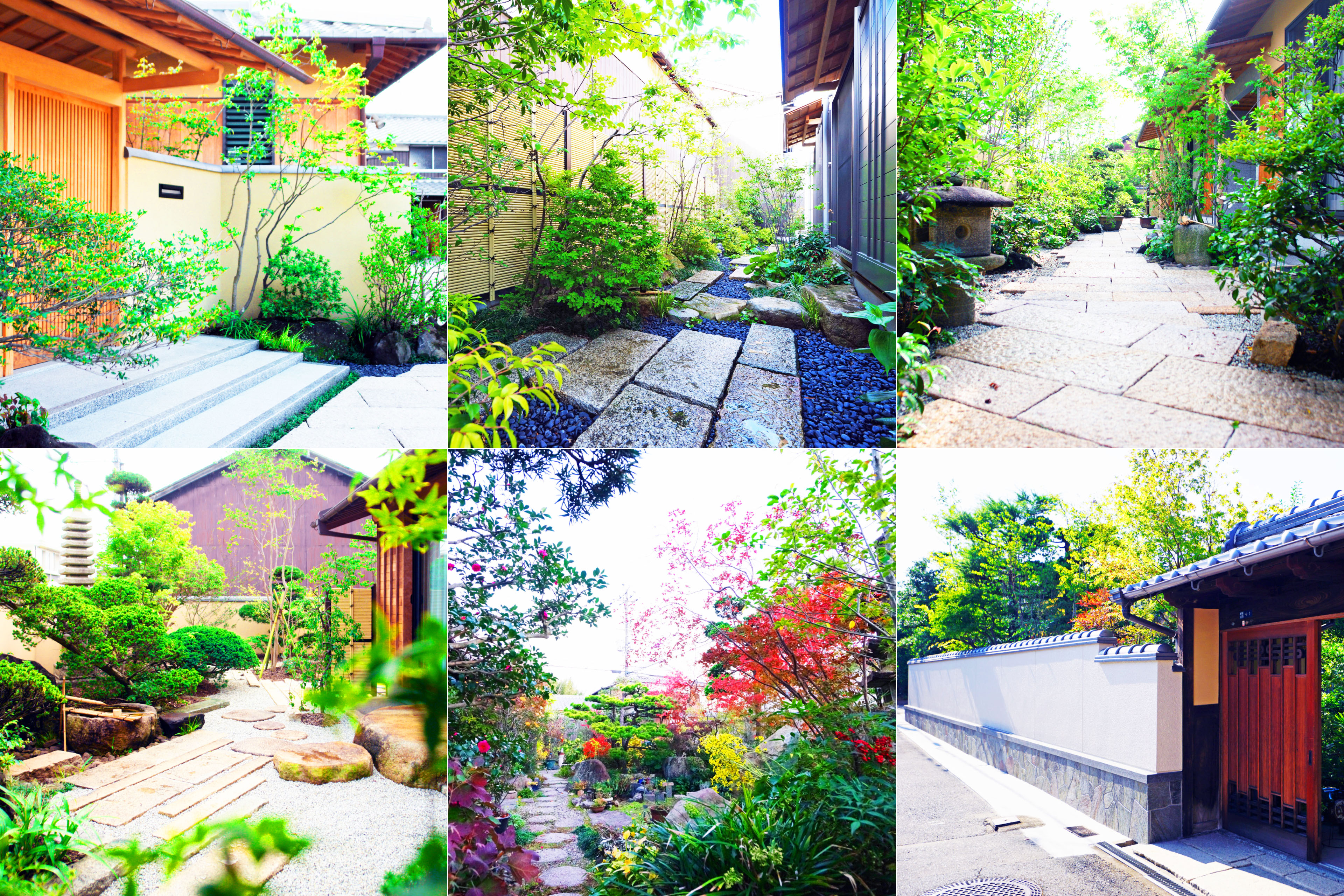 日本庭園の施工事例集