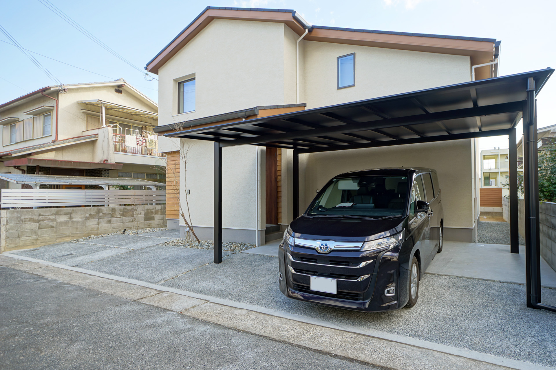 姫路市の外構・エクステリア・造園工事施工例　完成写真　にわいろSTYLE　株式会社庭彩