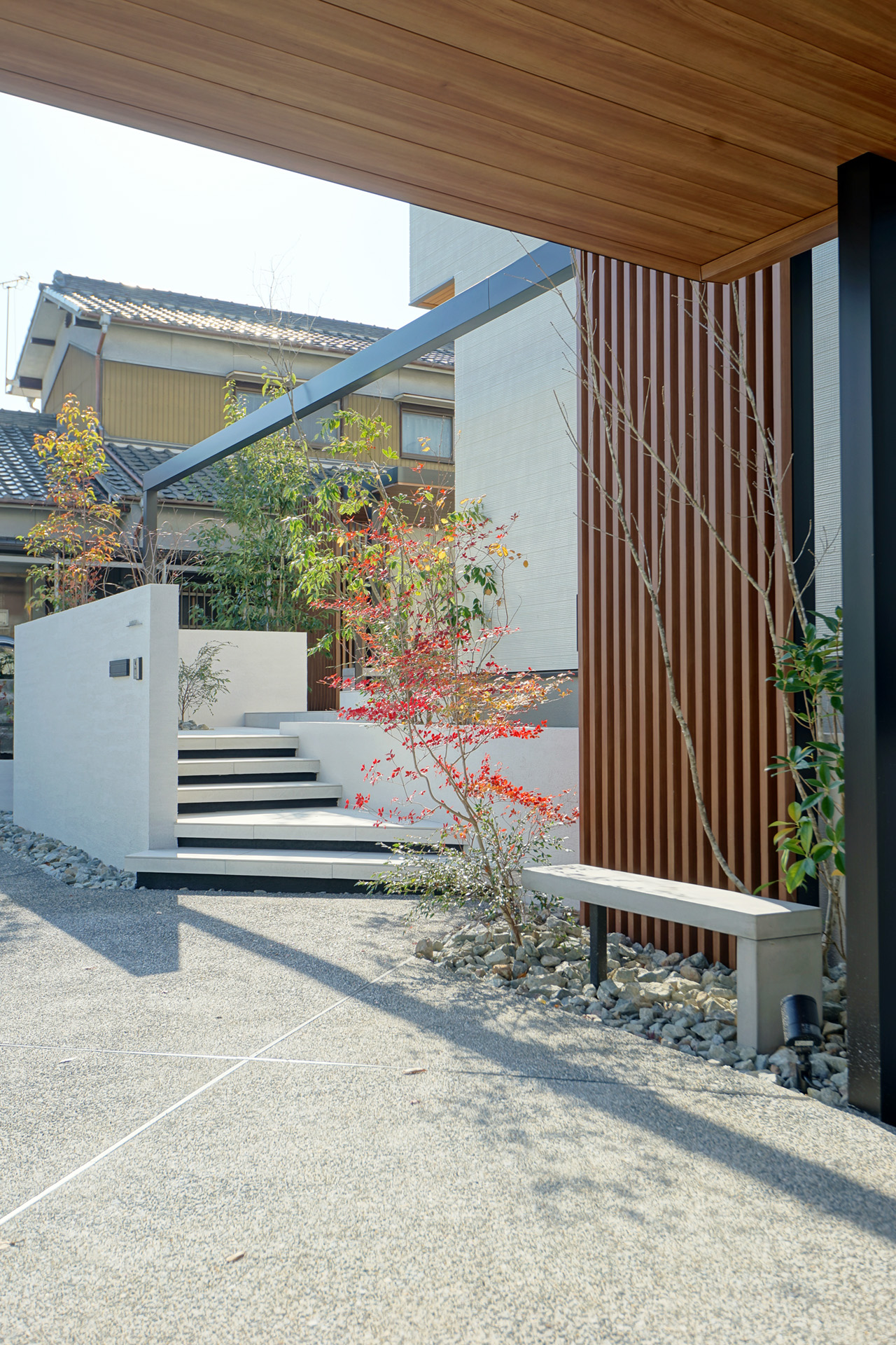 姫路市の外構・エクステリア・造園工事施工例　完成写真　にわいろSTYLE　株式会社庭彩