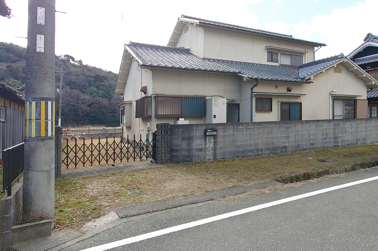 姫路市の外構・エクステリア・造園工事施工例 工事前の様子 にわいろSTYLE 株式会社庭彩