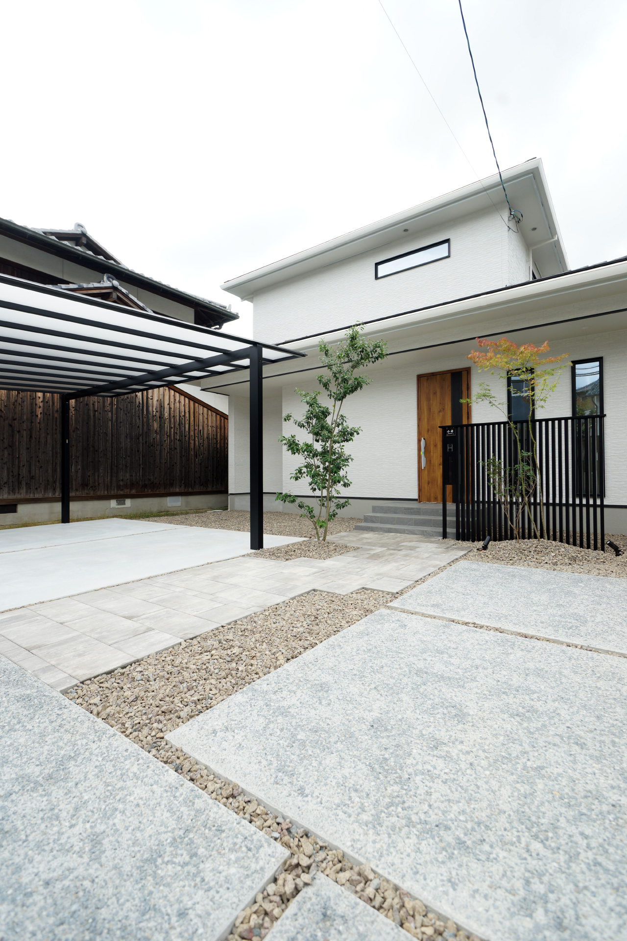 姫路市の外構・エクステリア・造園工事施工例　完成写真　にわいろSTYLE　株式会社庭彩