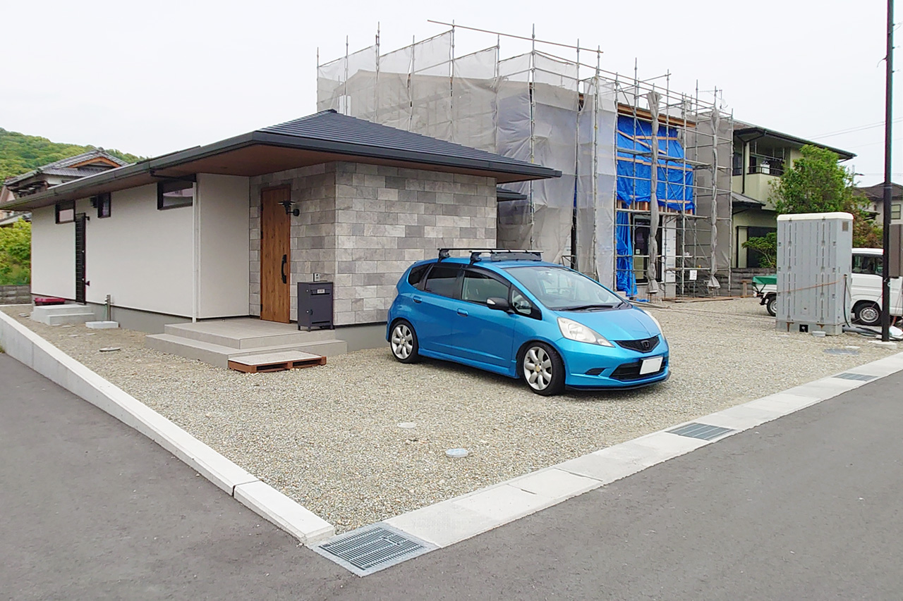 姫路市の外構・エクステリア・造園工事施工例 工事前の写真 にわいろSTYLE 株式会社庭彩