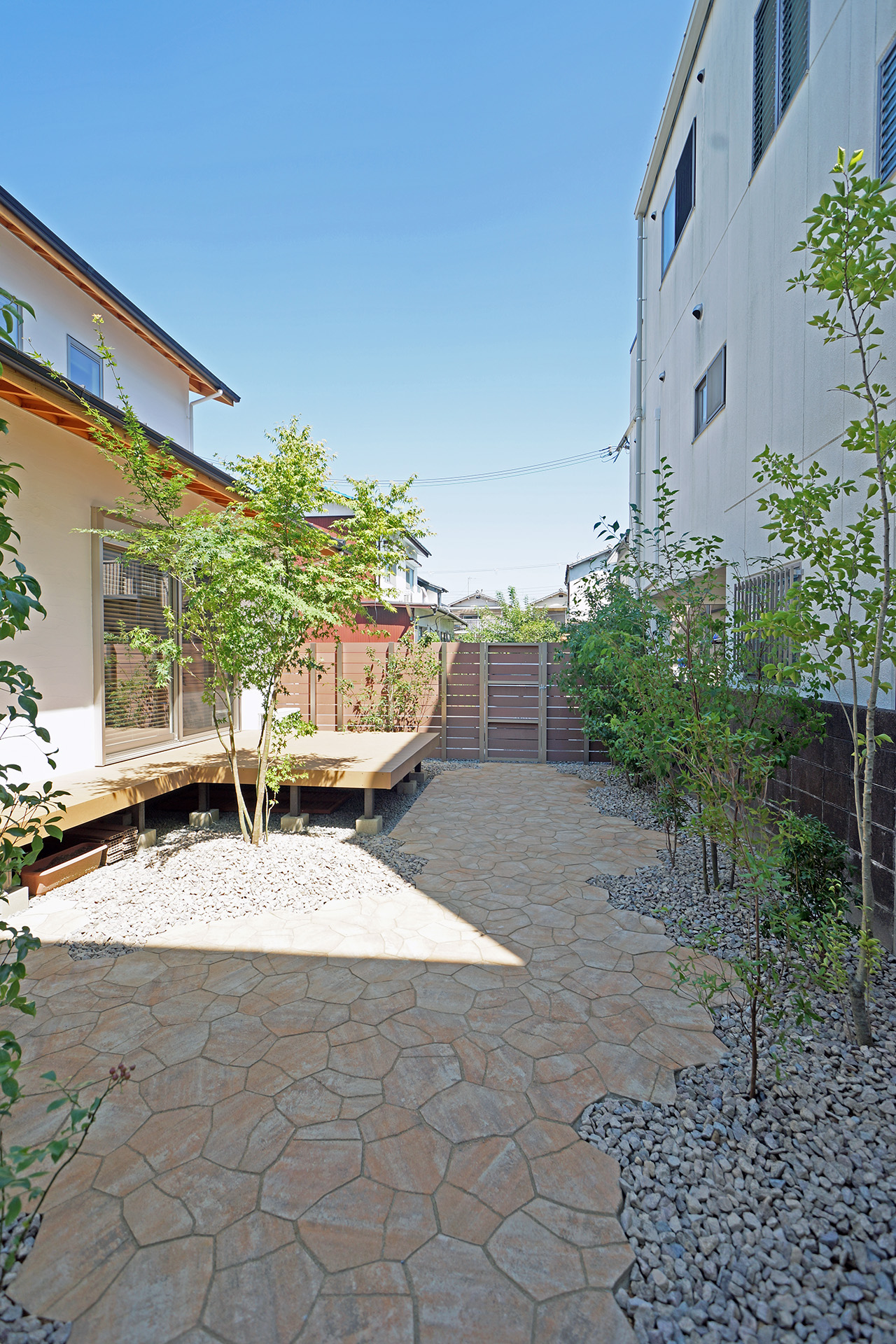 姫路市の外構・エクステリア・造園工事施工例　完成写真　にわいろSTYLE　株式会社庭彩