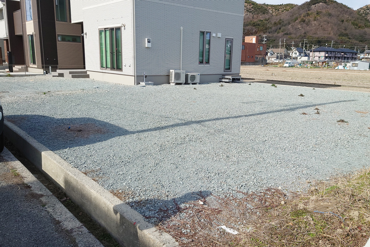 姫路市の外構・エクステリア・造園工事施工例 工事前の様子 にわいろSTYLE 株式会社庭彩