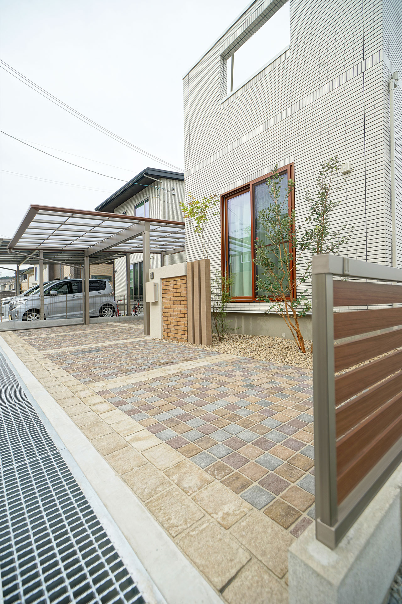 姫路市の外構・エクステリア・造園工事施工例　完成写真　にわいろSTYLE　株式会社庭彩