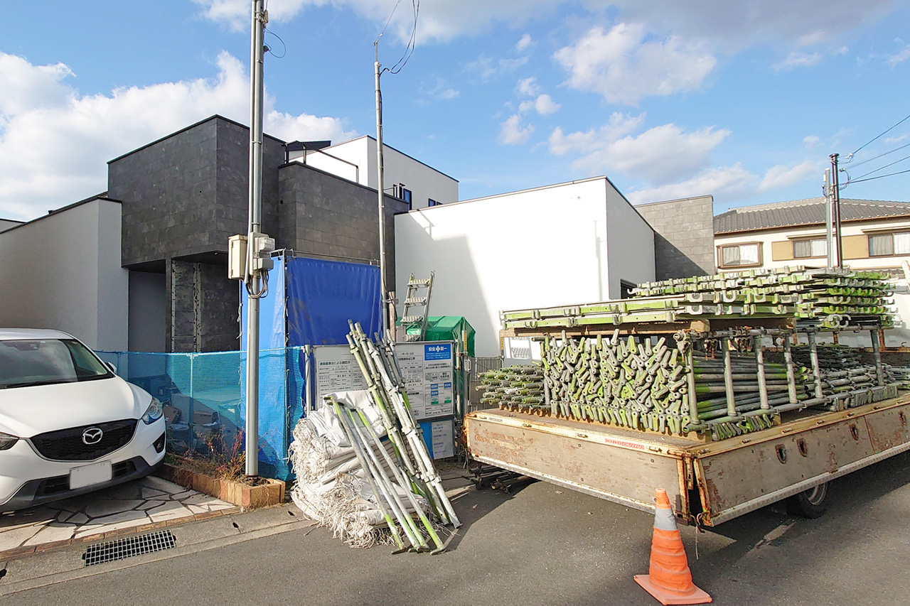 姫路市の外構・エクステリア・造園工事施工例 工事前の写真 にわいろSTYLE 株式会社庭彩