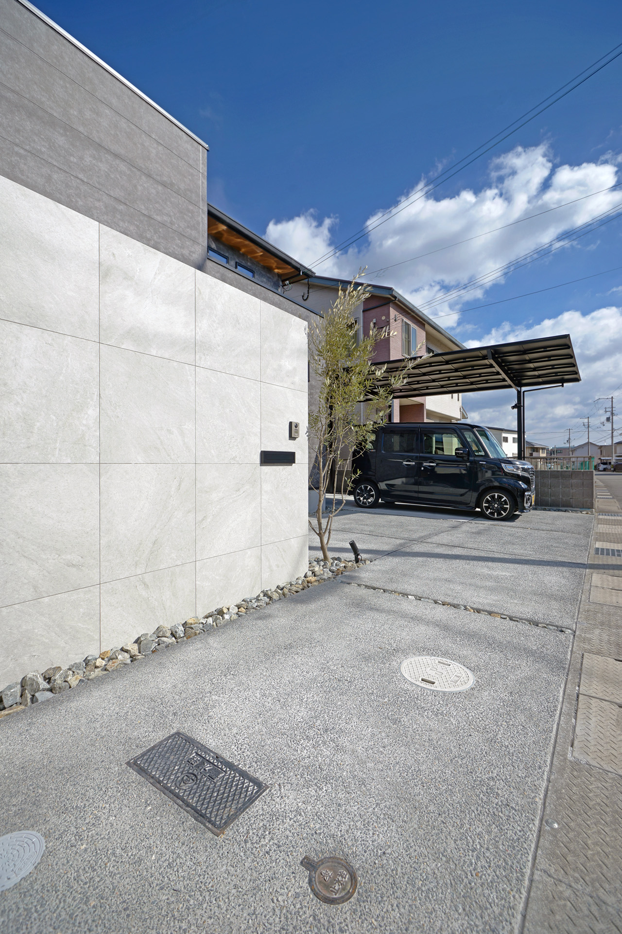 姫路市の外構・エクステリア・造園工事施工例　完成写真　にわいろSTYLE　株式会社庭彩