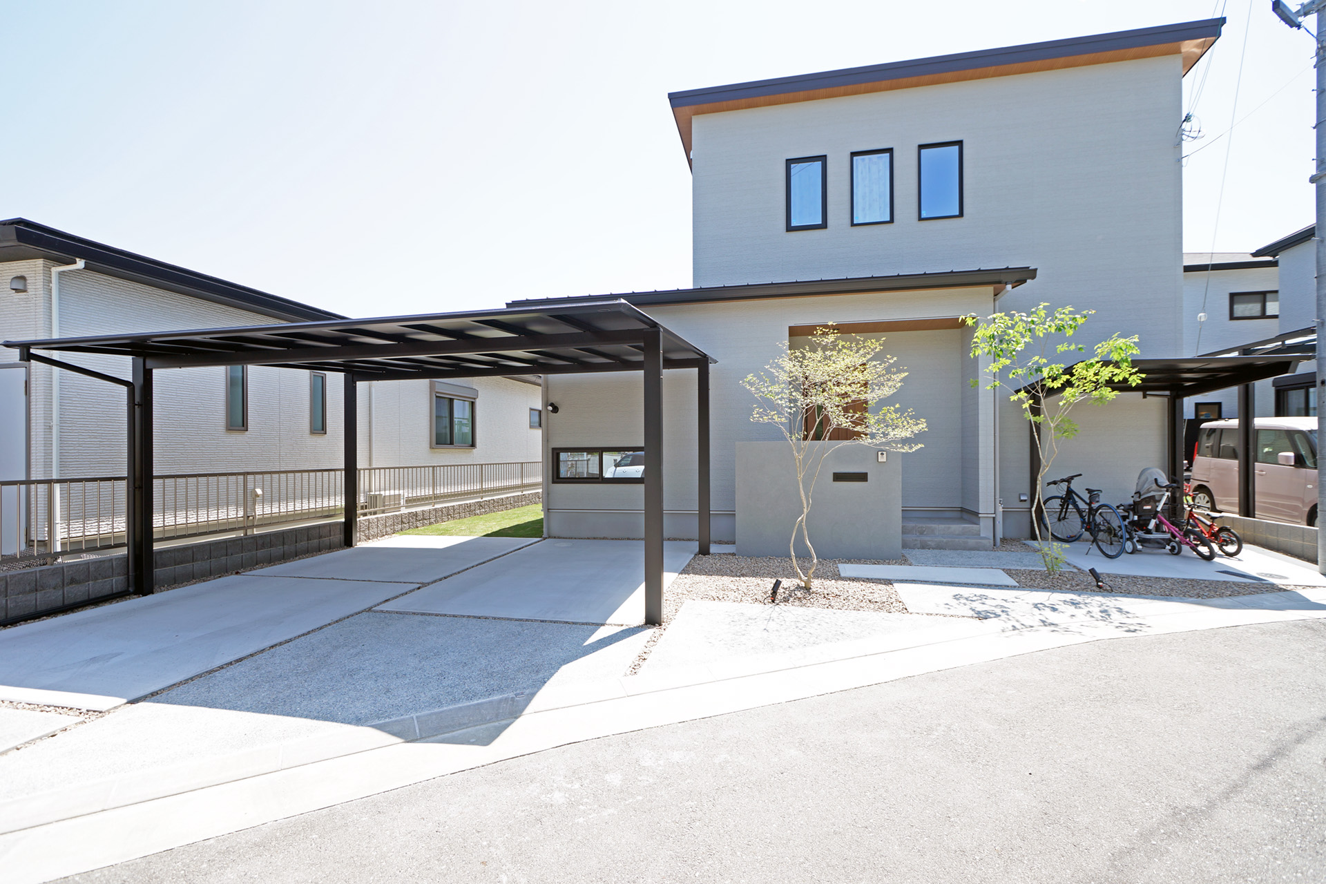 姫路市の外構・エクステリア・造園工事施工例 完成写真 にわいろSTYLE 株式会社庭彩
