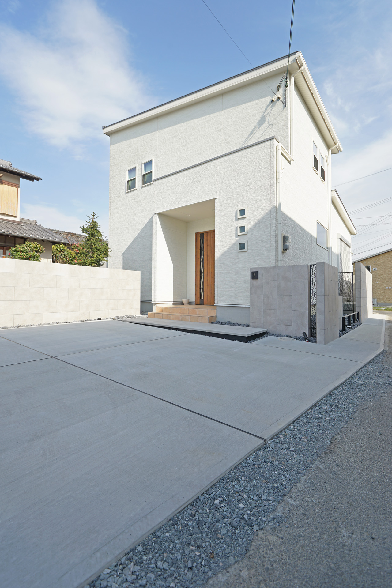 姫路市の外構・エクステリア・造園工事施工例　完成写真　にわいろSTYLE　株式会社庭彩