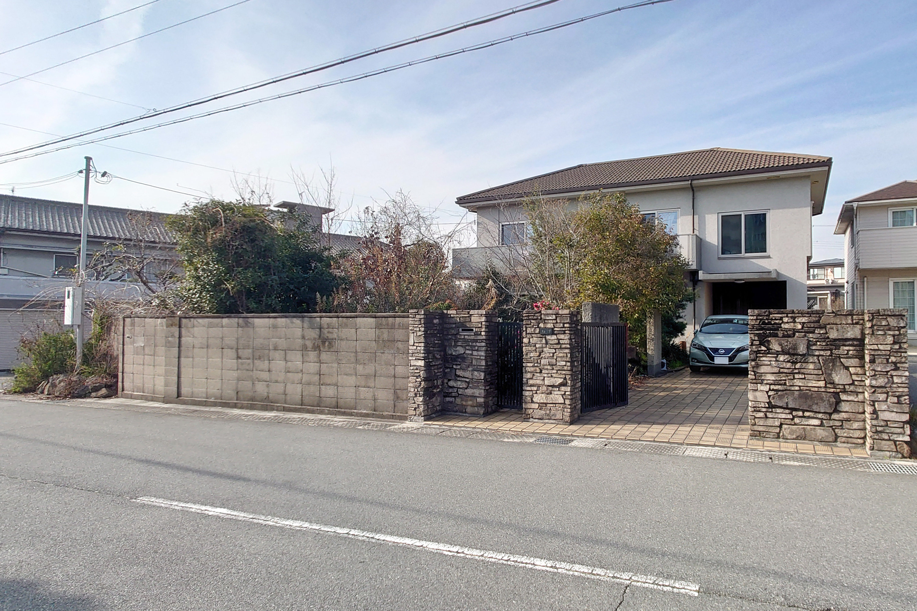 姫路市の外構・エクステリア・造園工事施工例 工事前の写真 にわいろSTYLE 株式会社庭彩
