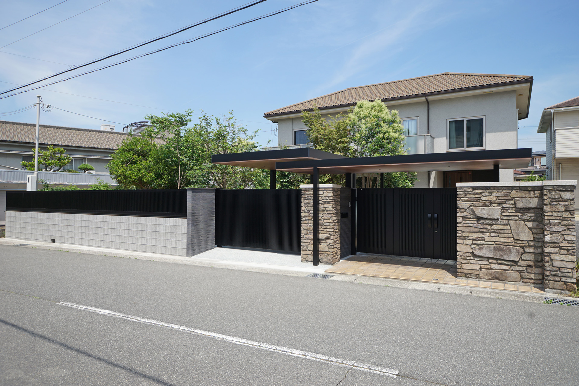 姫路市の外構・エクステリア・造園工事施工例 完成写真 にわいろSTYLE 株式会社庭彩