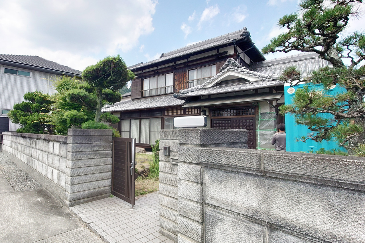 姫路市の外構・エクステリア・造園工事施工例 工事前の写真 にわいろSTYLE 株式会社庭彩
