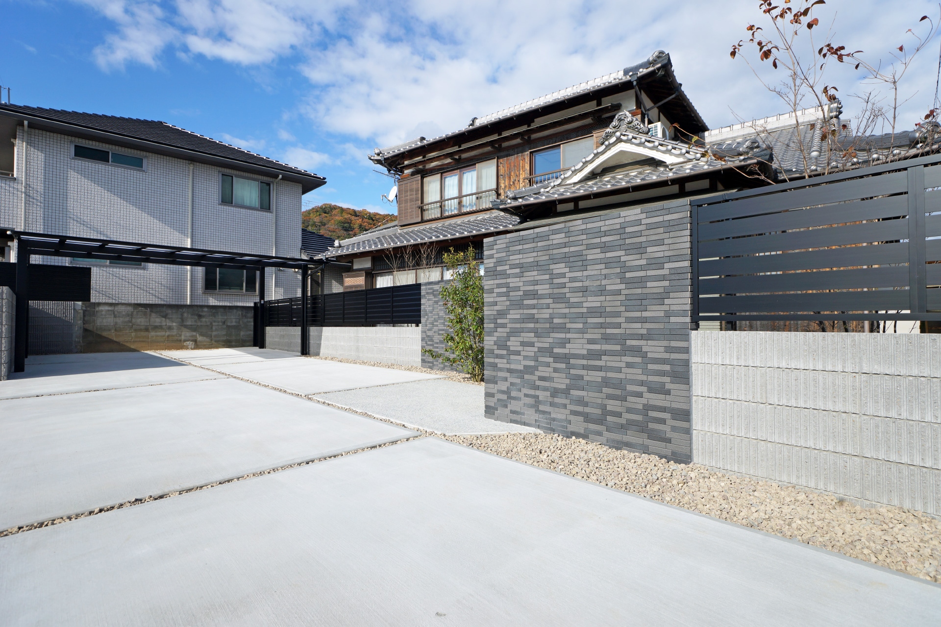 姫路市の外構・エクステリア・造園工事施工例 完成写真 にわいろSTYLE 株式会社庭彩