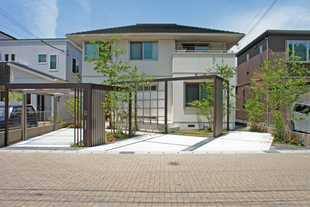 姫路市の外構・エクステリア・造園工事施工例 完成写真 にわいろSTYLE 株式会社庭彩