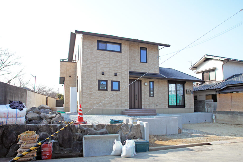 姫路市の外構・エクステリア・造園工事施工例 工事前の写真 にわいろSTYLE 株式会社庭彩