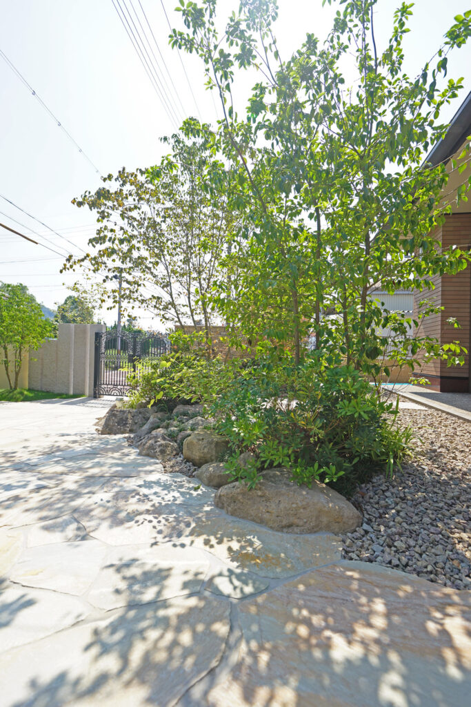 姫路市の外構・エクステリア・造園工事施工例 完成写真 にわいろSTYLE 株式会社庭彩