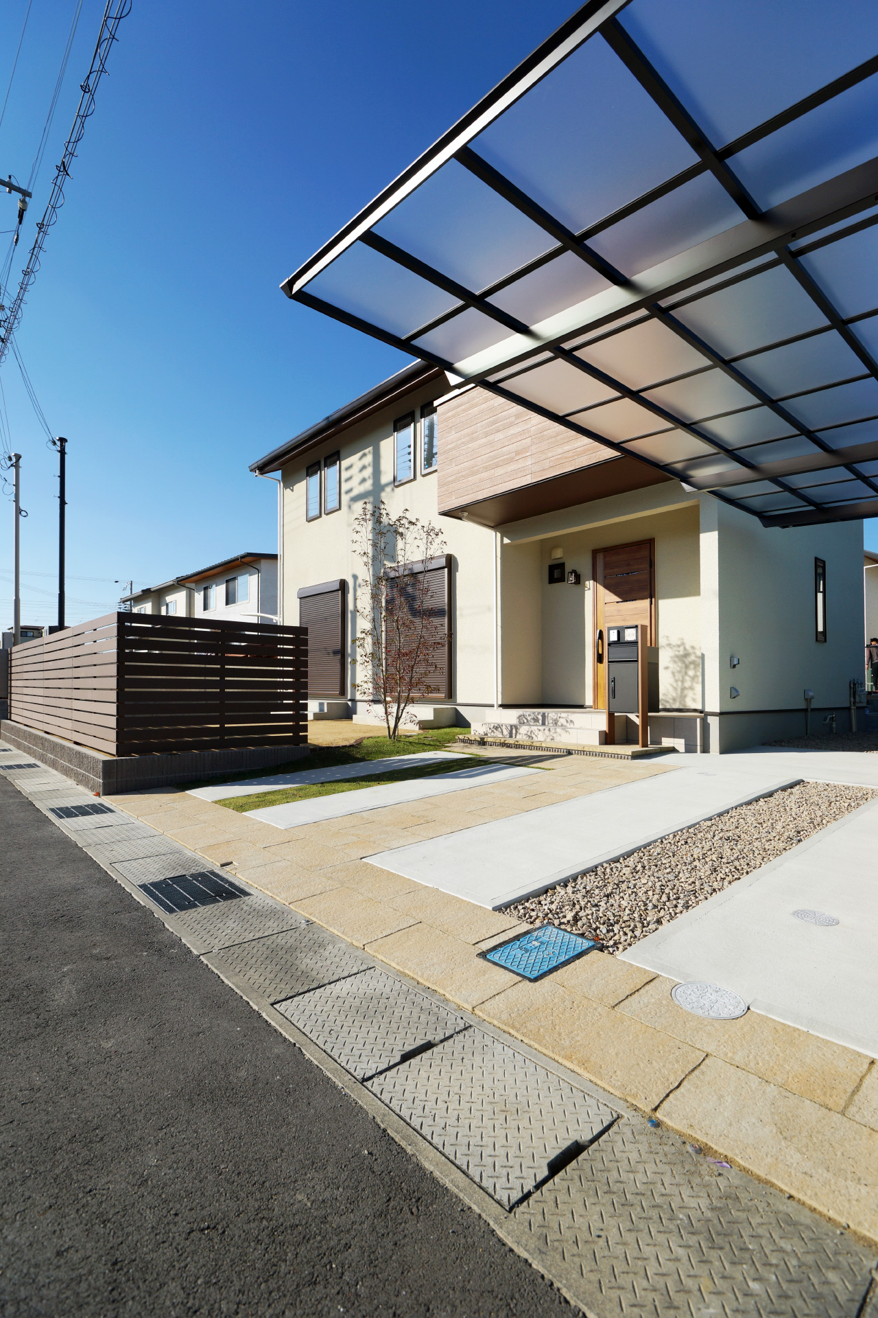 姫路市の外構・エクステリア・造園工事施工例　完成写真　にわいろSTYLE　株式会社庭彩