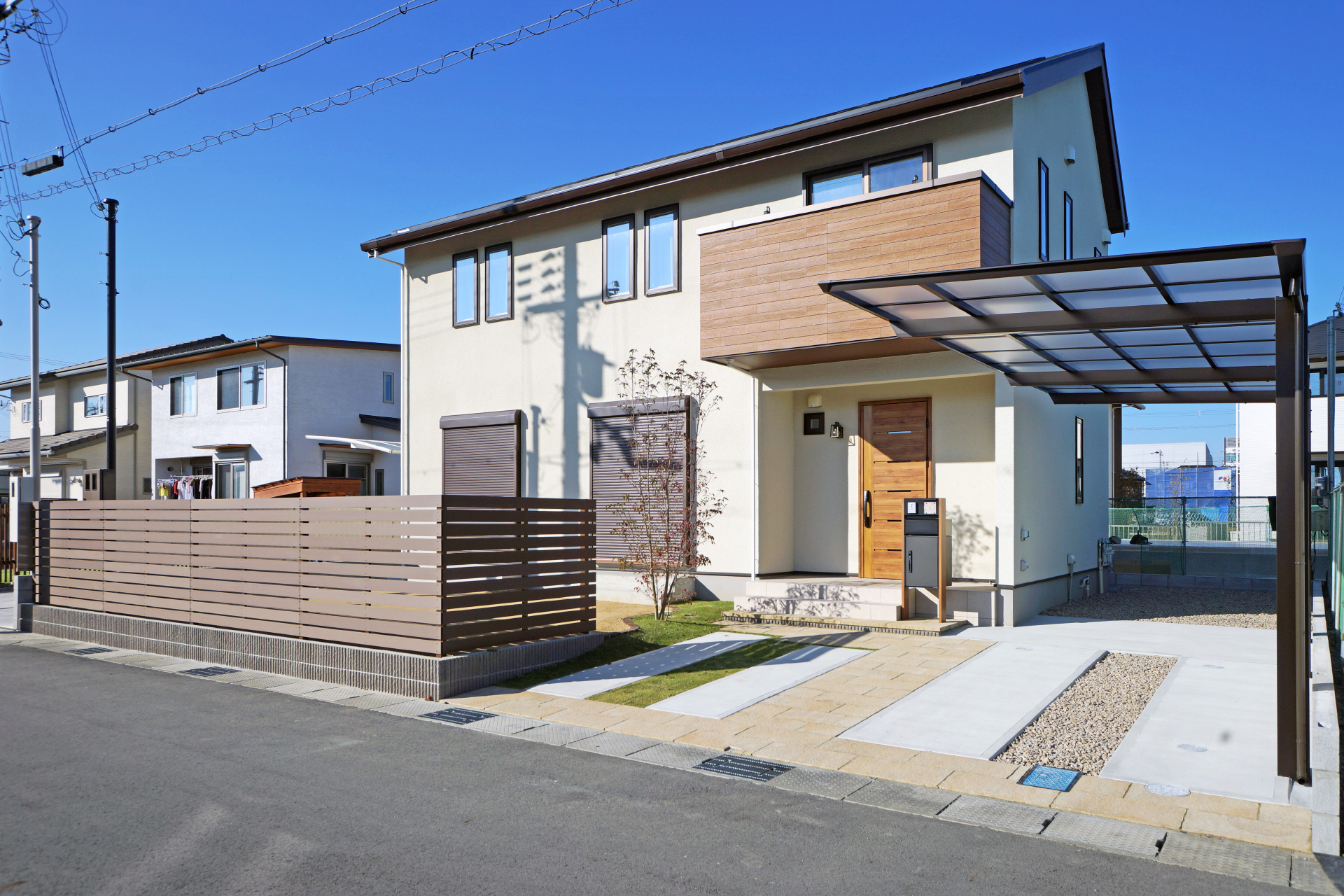 姫路市の外構・エクステリア・造園工事施工例 完成写真 にわいろSTYLE 株式会社庭彩