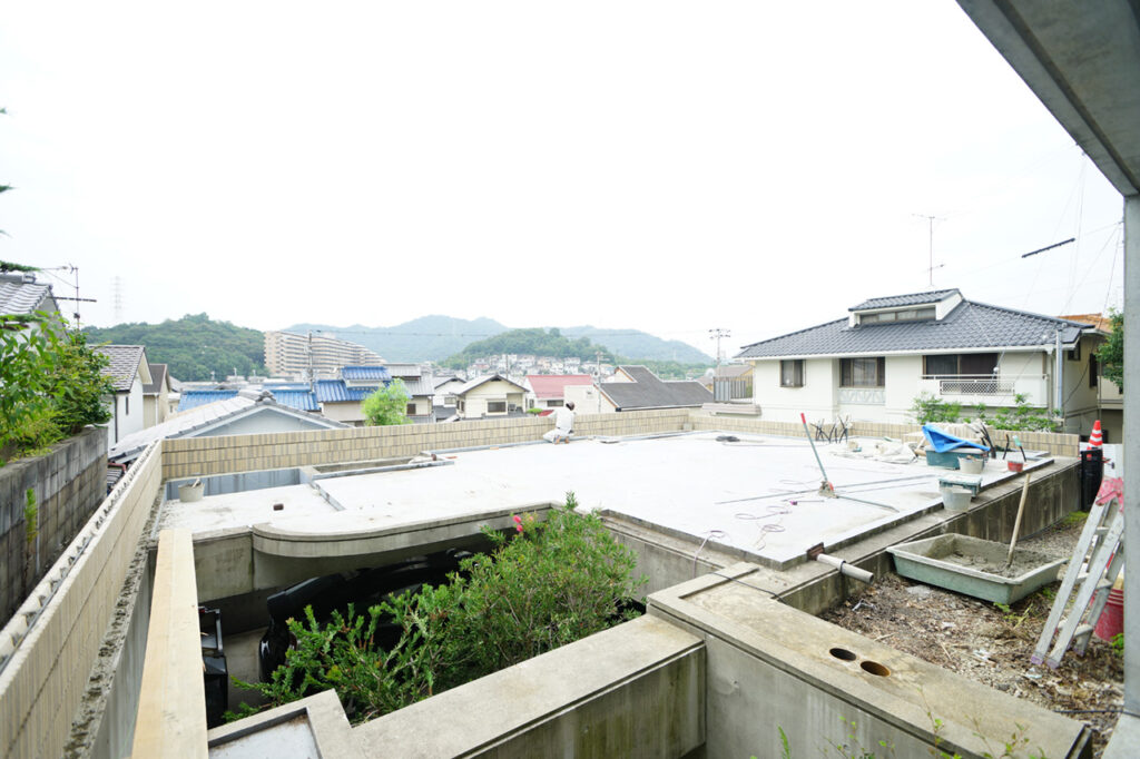 姫路市の外構・エクステリア・造園工事施工例 工事前の写真 にわいろSTYLE 株式会社庭彩
