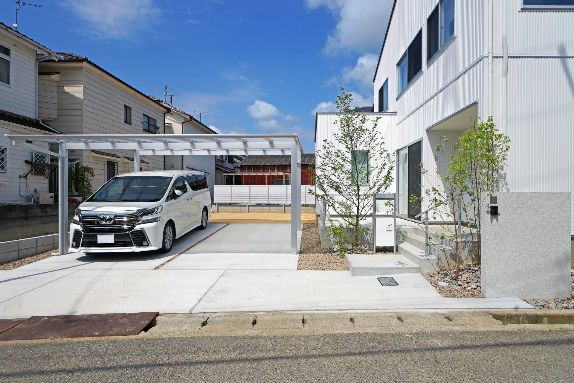 姫路市の外構・エクステリア・造園工事施工例 完成写真 にわいろSTYLE 株式会社庭彩