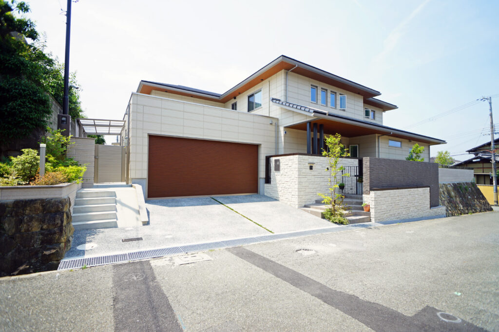 姫路市の外構・エクステリア・造園工事施工例 完成写真 にわいろSTYLE 株式会社庭彩
