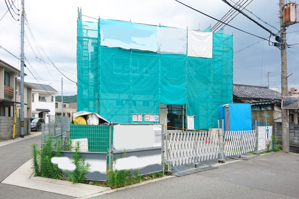 姫路市の外構・エクステリア・造園工事施工例 工事前の写真 にわいろSTYLE 株式会社庭彩