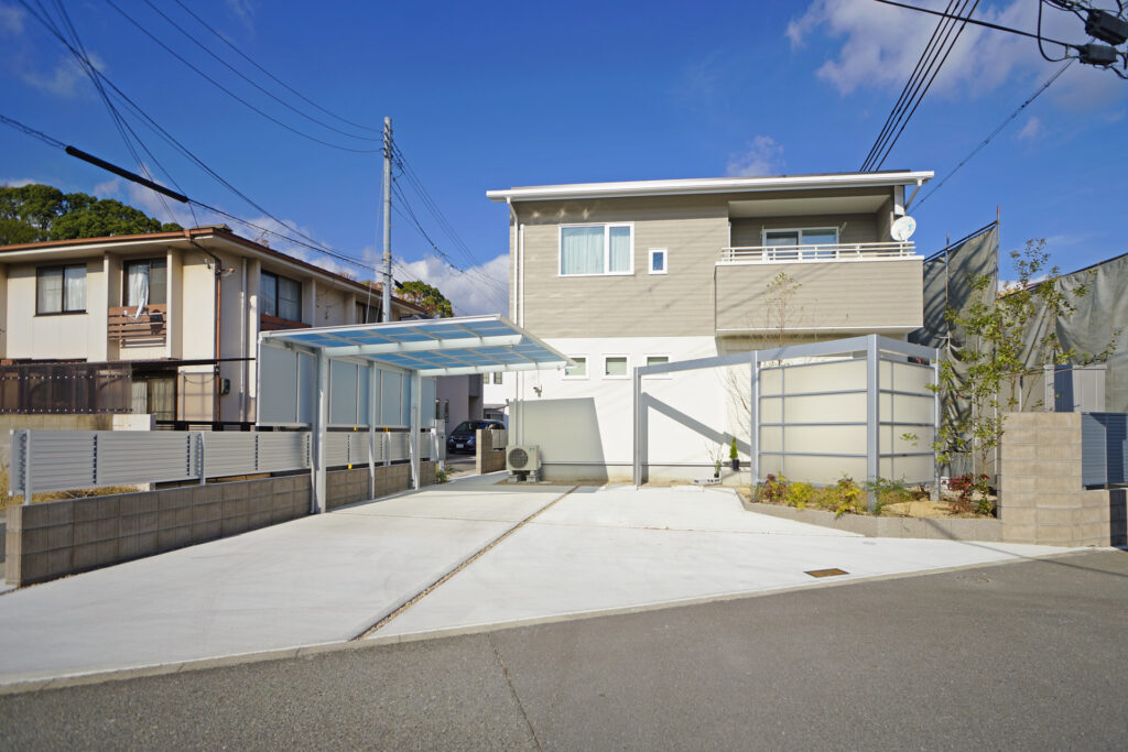 姫路市の外構・エクステリア・造園工事施工例 完成写真 にわいろSTYLE 株式会社庭彩