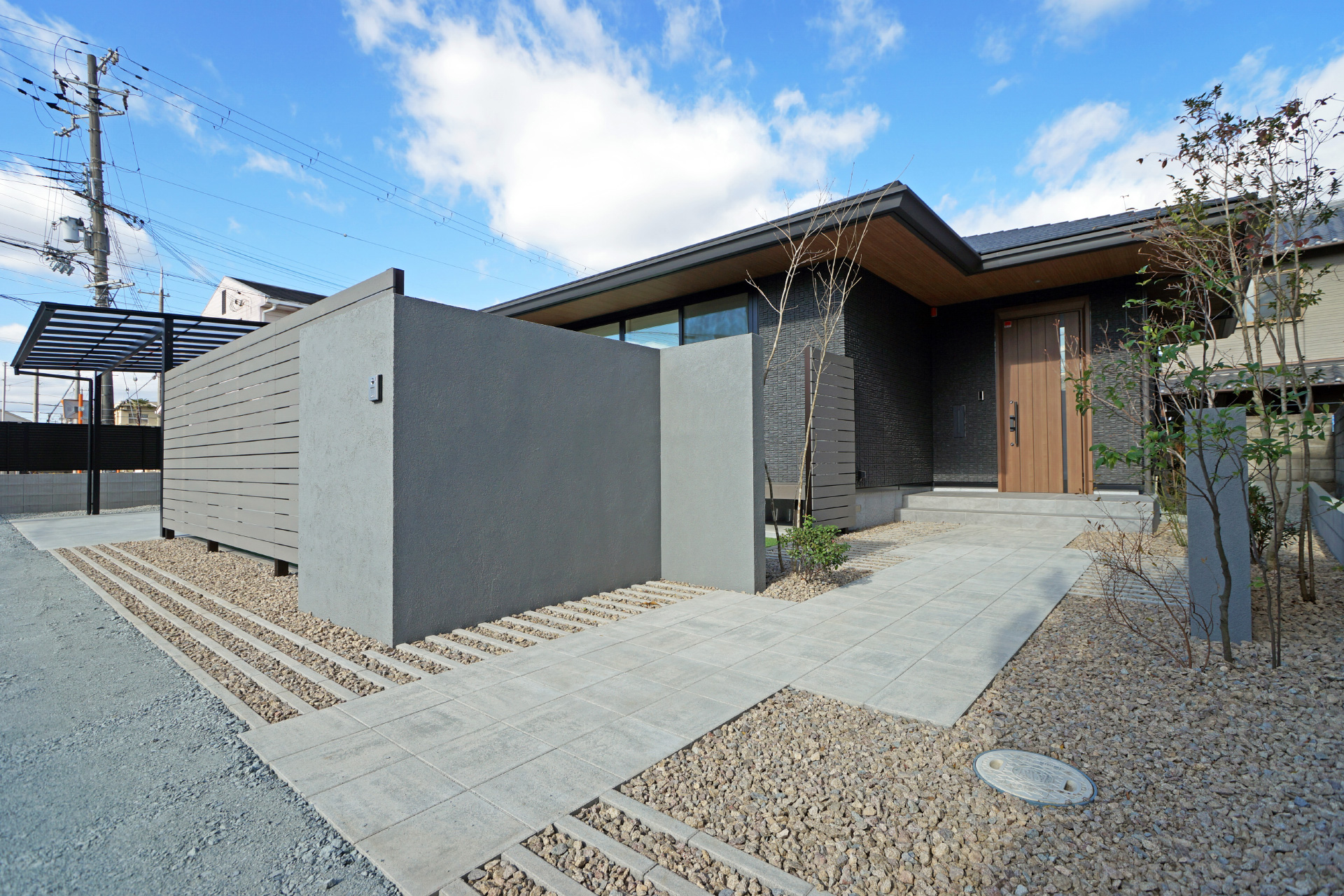 姫路市の外構・エクステリア・造園工事施工例 完成写真 にわいろSTYLE 株式会社庭彩