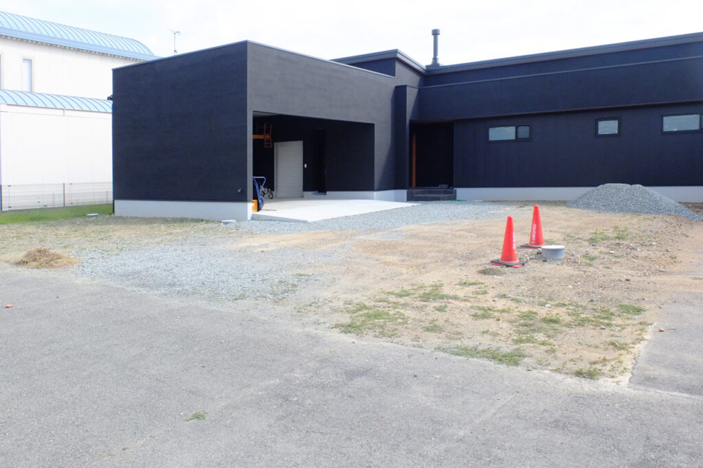 姫路市の外構・エクステリア・造園工事施工例 工事前の写真 にわいろSTYLE 株式会社庭彩