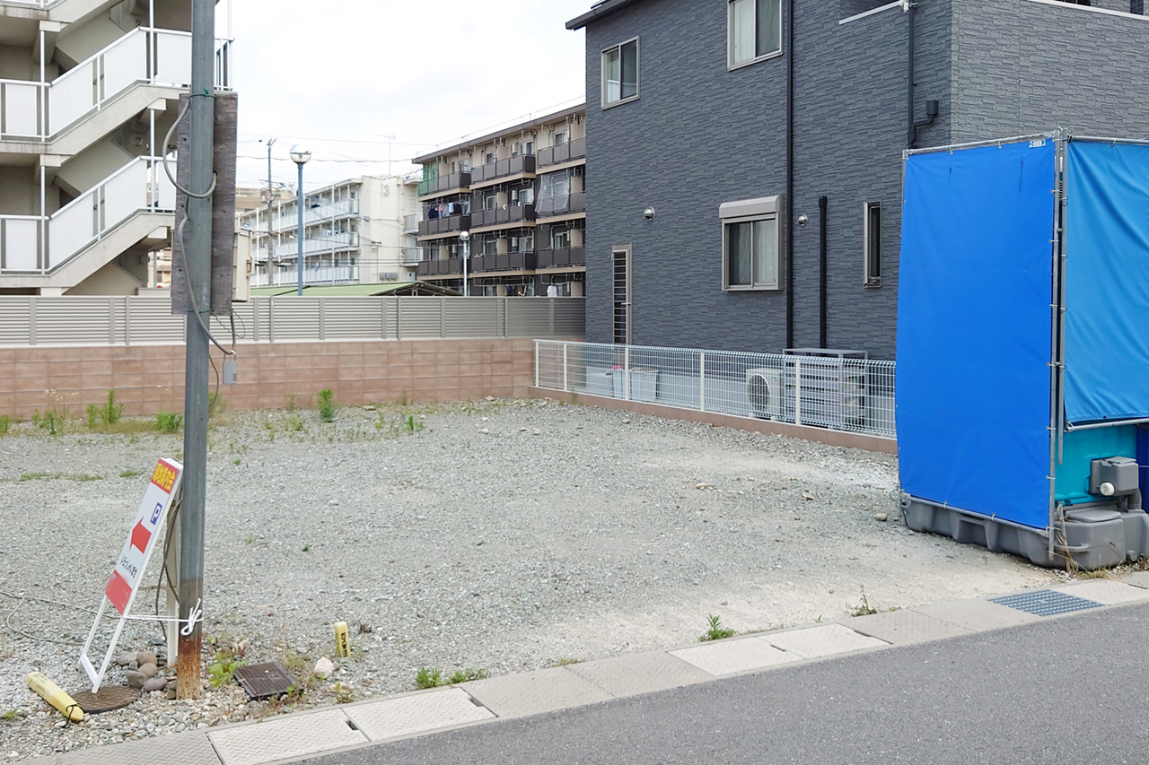 姫路市の外構・エクステリア・造園工事施工例 工事前の写真 にわいろSTYLE 株式会社庭彩