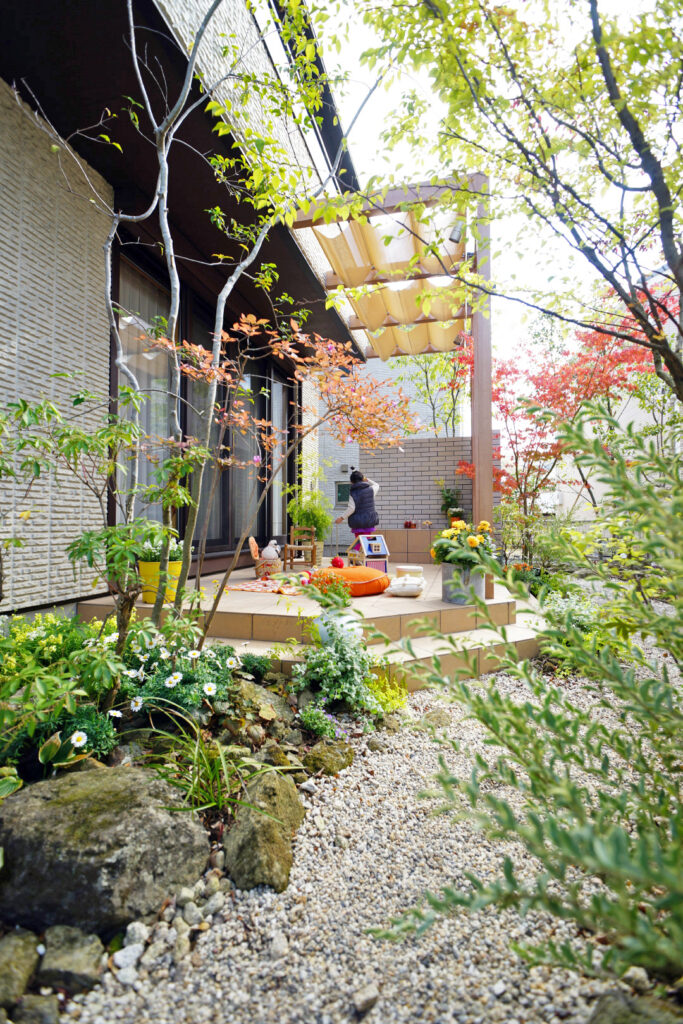 姫路市の外構・エクステリア・造園工事施工例 完成写真 にわいろSTYLE 株式会社庭彩