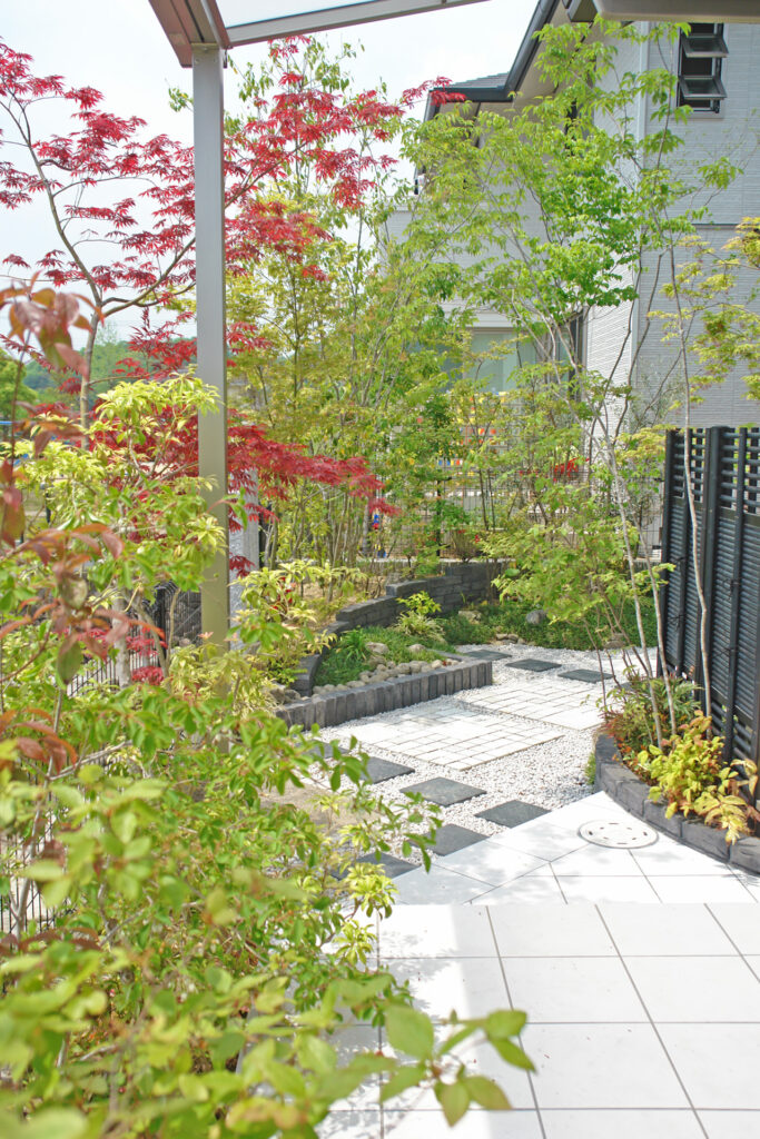 姫路市の外構・エクステリア・造園工事施工例 完成写真 にわいろSTYLE 株式会社庭彩