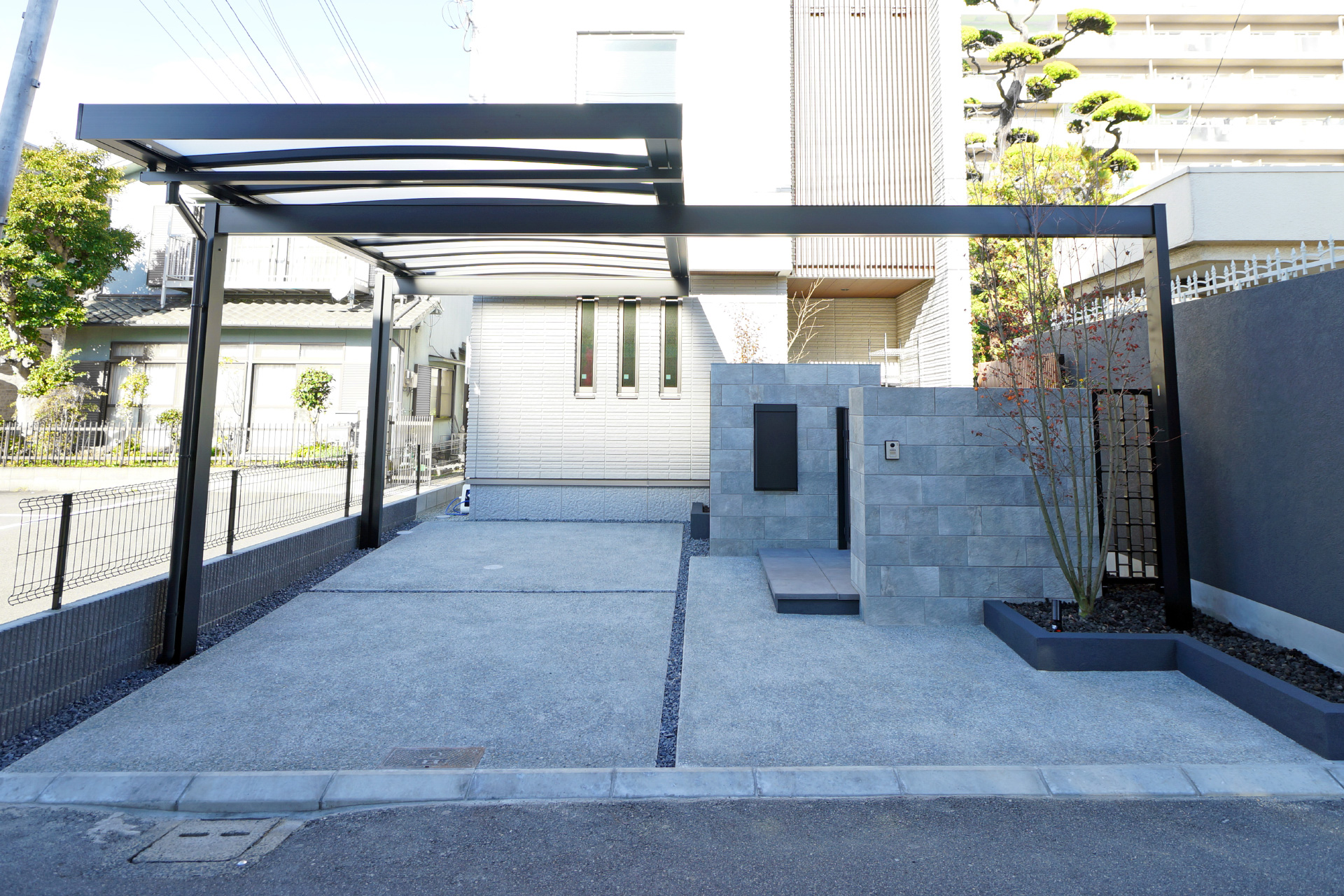 姫路市の外構・エクステリア・造園工事施工例 完成写真 にわいろSTYLE 株式会社庭彩