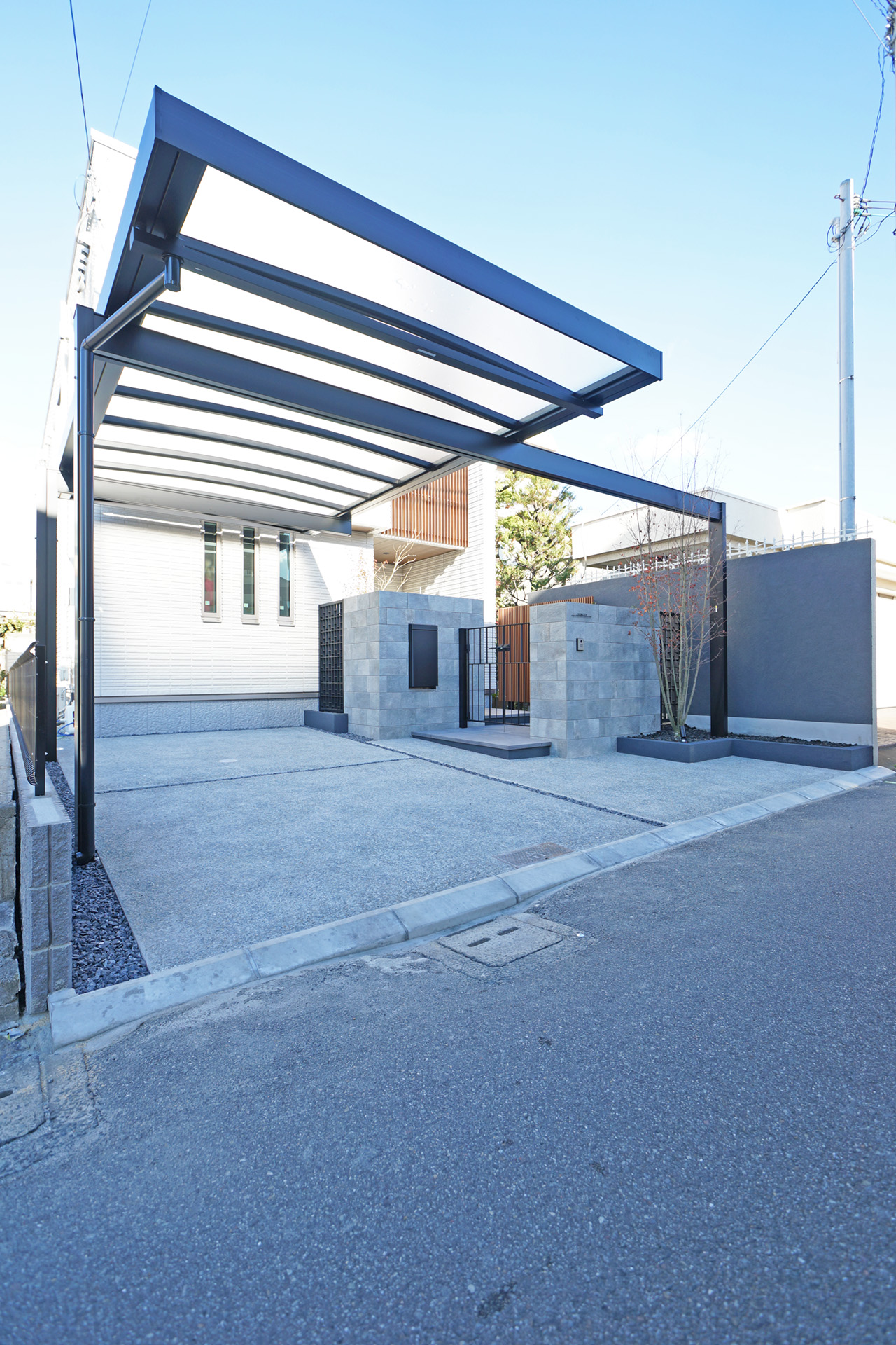 姫路市の外構・エクステリア・造園工事施工例　完成写真　にわいろSTYLE　株式会社庭彩