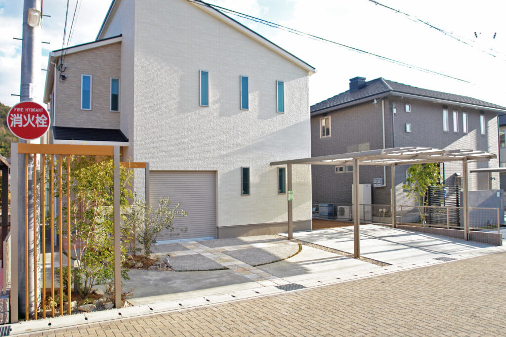 姫路市の外構・エクステリア・造園工事施工例 完成写真 にわいろSTYLE 株式会社庭彩