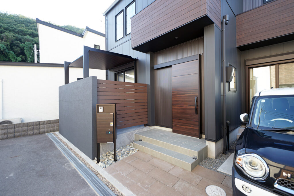 姫路市の外構・エクステリア・造園工事施工例　完成写真　にわいろSTYLE　株式会社庭彩